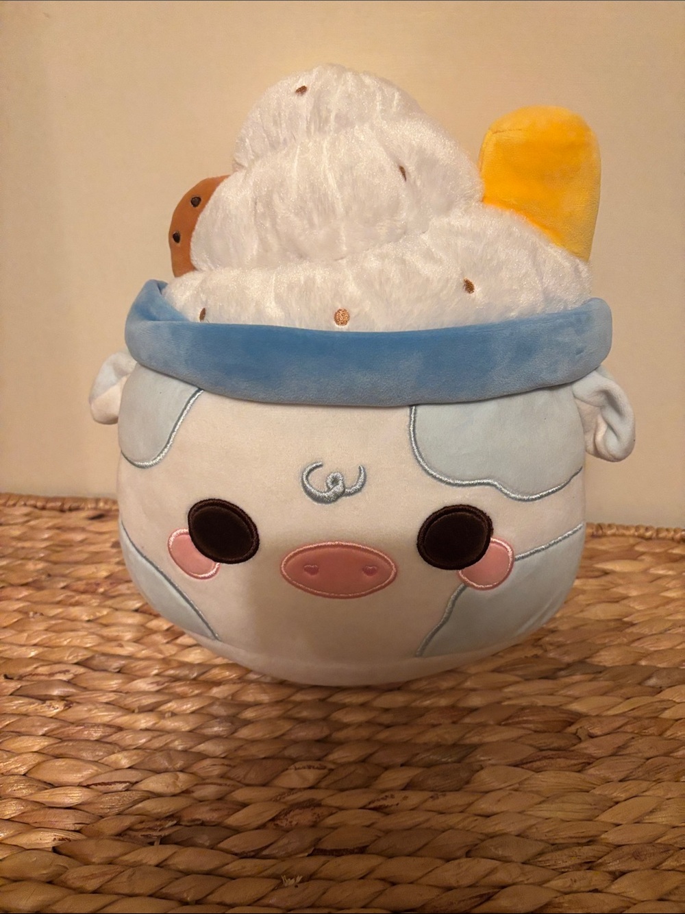 Cuddle Barn out of stock!!! Plush Dessert Bowl Plushie MooShake